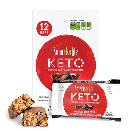 Keto Triple Chocolate Protein Bars (12 Ct.)